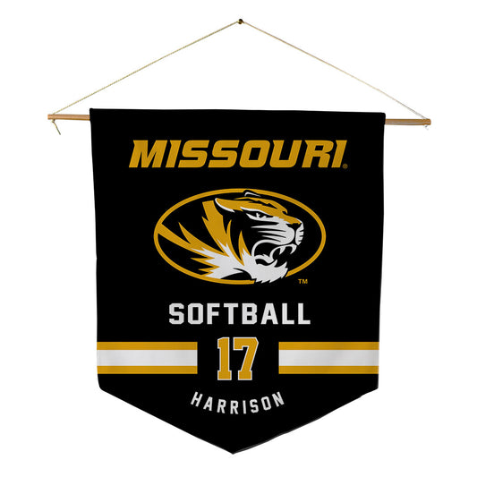 Missouri - NCAA Softball : Cierra Harrison - Pennant - 18" x 21"-0