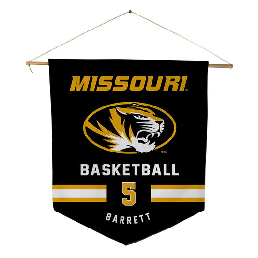 Missouri - NCAA Men's Basketball : T.O. Barrett - Pennant - 18" x 21"-0