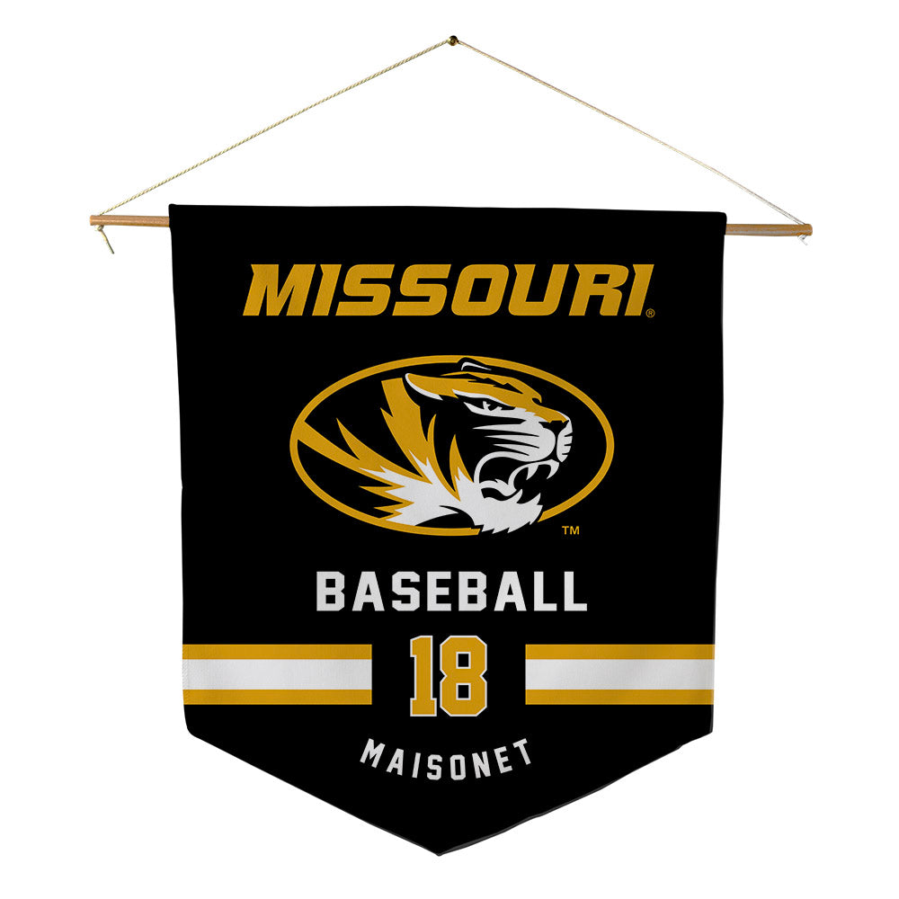Missouri - NCAA Baseball : Eric Maisonet - Pennant - 18" x 21"-0