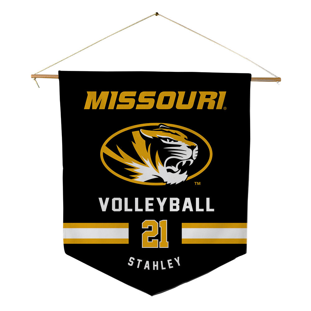 Missouri - NCAA Women's Volleyball : Lydia Stahley - Pennant - 18" x 21"-0