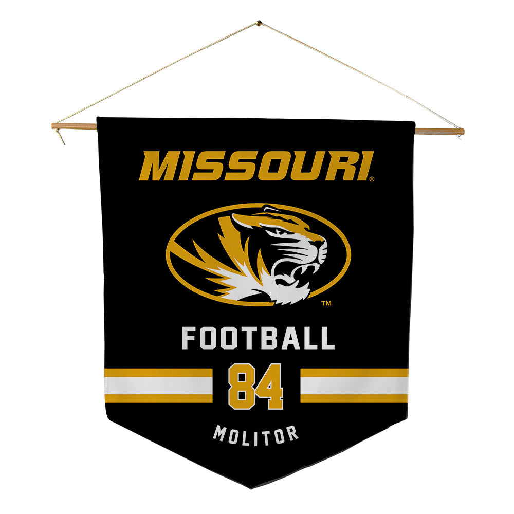 Missouri - NCAA Football : Adam Molitor - Pennant - 18" x 21"-0