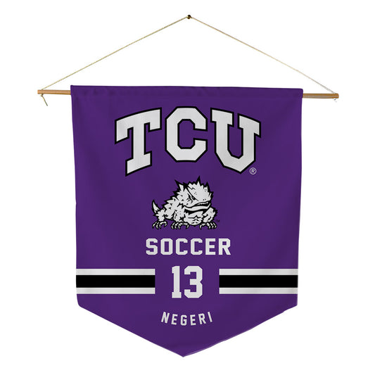 TCU - NCAA Women's Soccer : Leah Negeri - Pennant - 18" x 21"-0