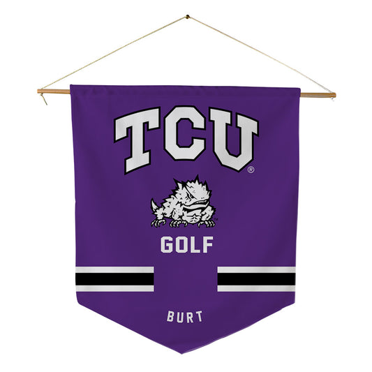TCU - NCAA Men's Golf : Blake Burt - Pennant - 18" x 21"-0
