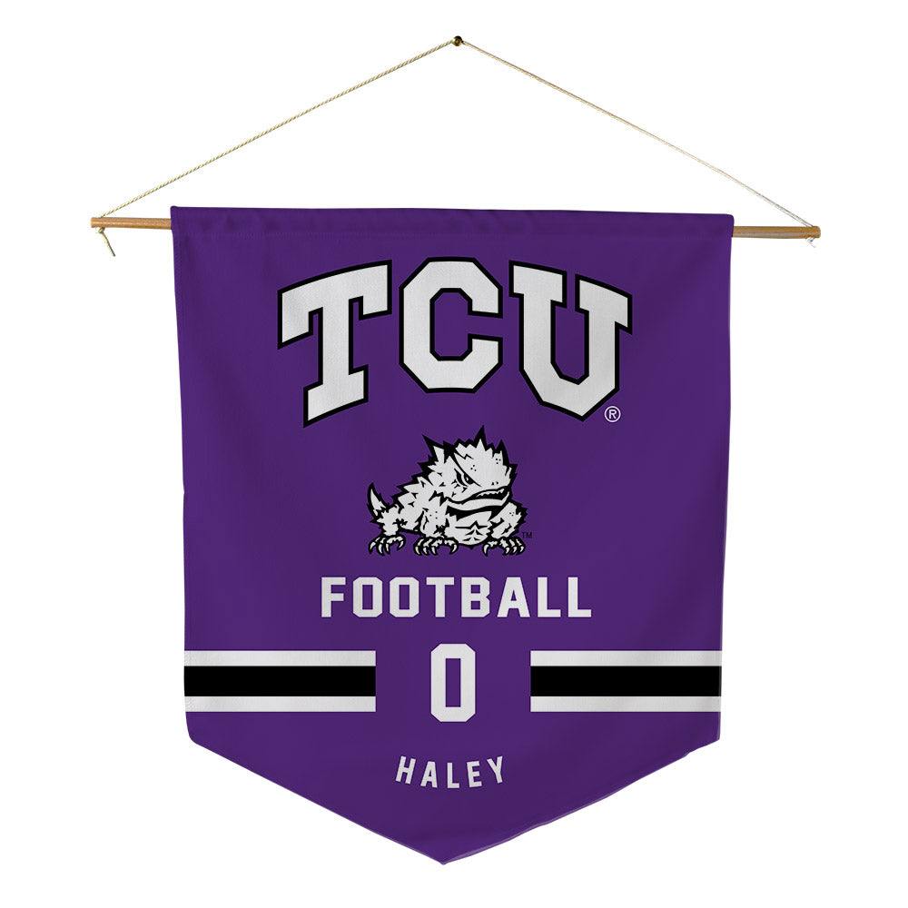 TCU - NCAA Football : Sam Haley - Pennant - 18" x 21"-0