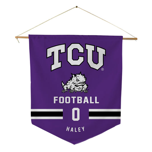 TCU - NCAA Football : Sam Haley - Pennant - 18" x 21"-0