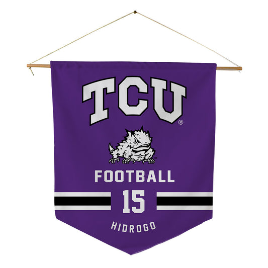 TCU - NCAA Football : Devyn Hidrogo - Pennant - 18" x 21"-0