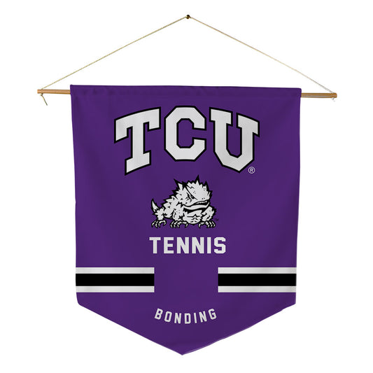 TCU - NCAA Men's Tennis : Oliver Bonding - Pennant - 18" x 21"-0