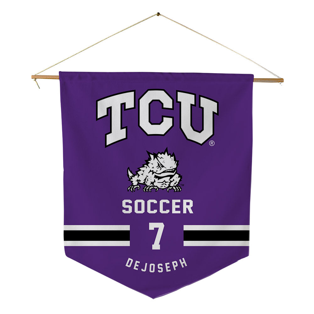 TCU - NCAA Women's Soccer : Addison DeJoseph - Pennant - 18" x 21"-0