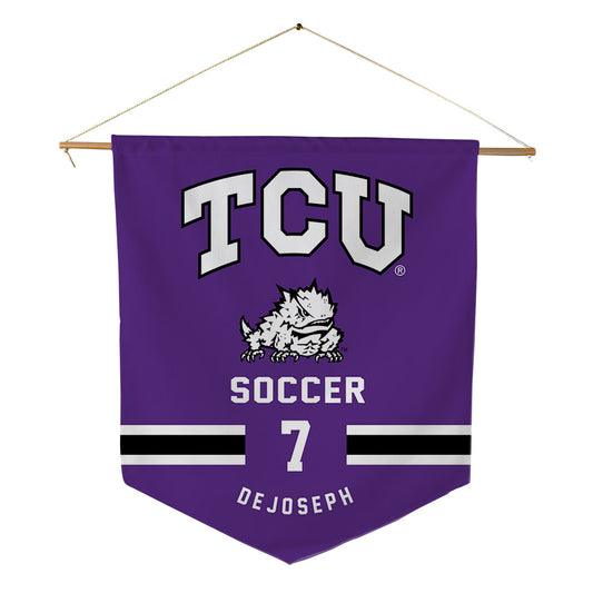 TCU - NCAA Women's Soccer : Addison DeJoseph - Pennant - 18" x 21"-0
