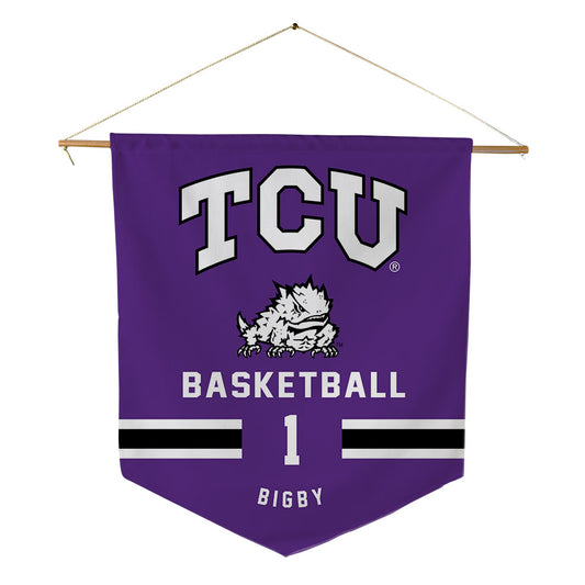 TCU - NCAA Women's Basketball : Taylor Bigby - Pennant - 18" x 21"-0