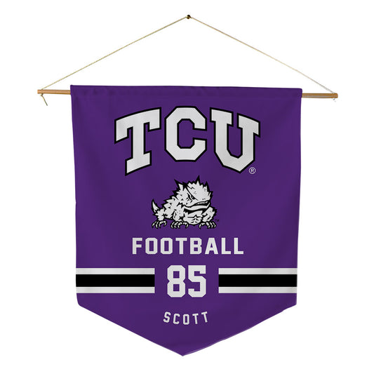 TCU - NCAA Football : James Scott - Pennant - 18" x 21"-0