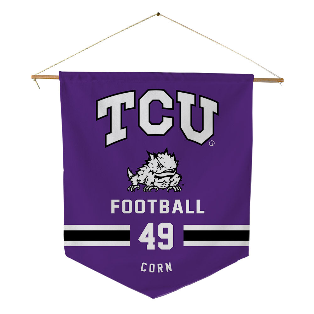 TCU - NCAA Football : Anders Corn - Pennant - 18" x 21"-0