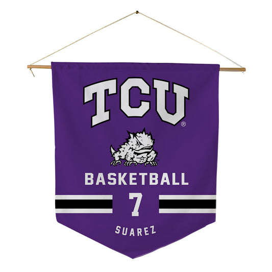 TCU - NCAA Women's Basketball : Marta Suarez - Pennant - 18" x 21"-0