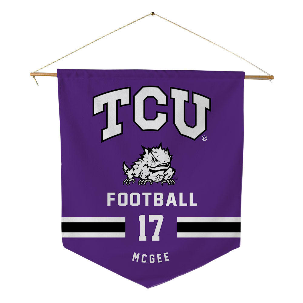 TCU - NCAA Football : DeVondre McGee - Pennant - 18" x 21"-0