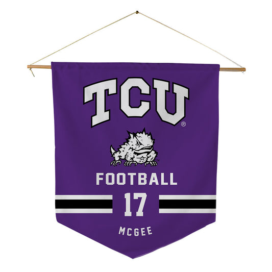 TCU - NCAA Football : DeVondre McGee - Pennant - 18" x 21"-0