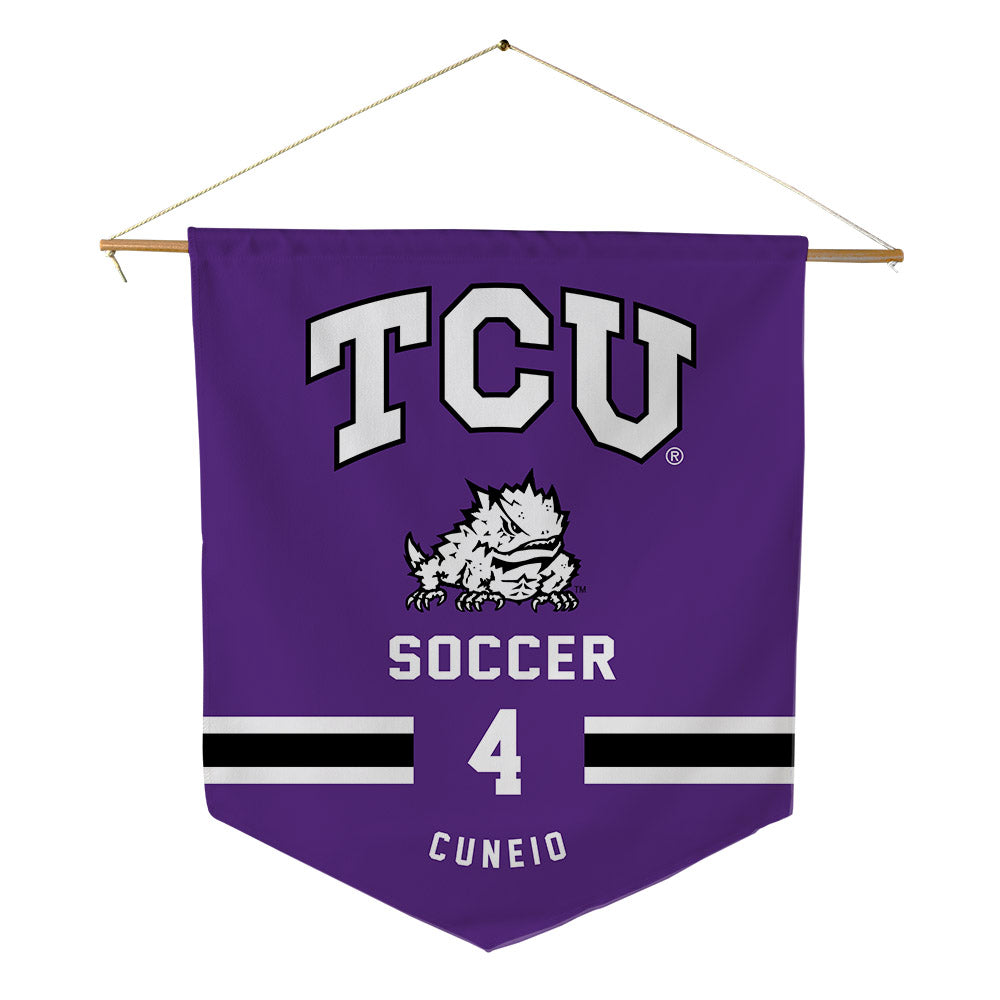 TCU - NCAA Women's Soccer : Zoe Cuneio - Pennant - 18" x 21"-0