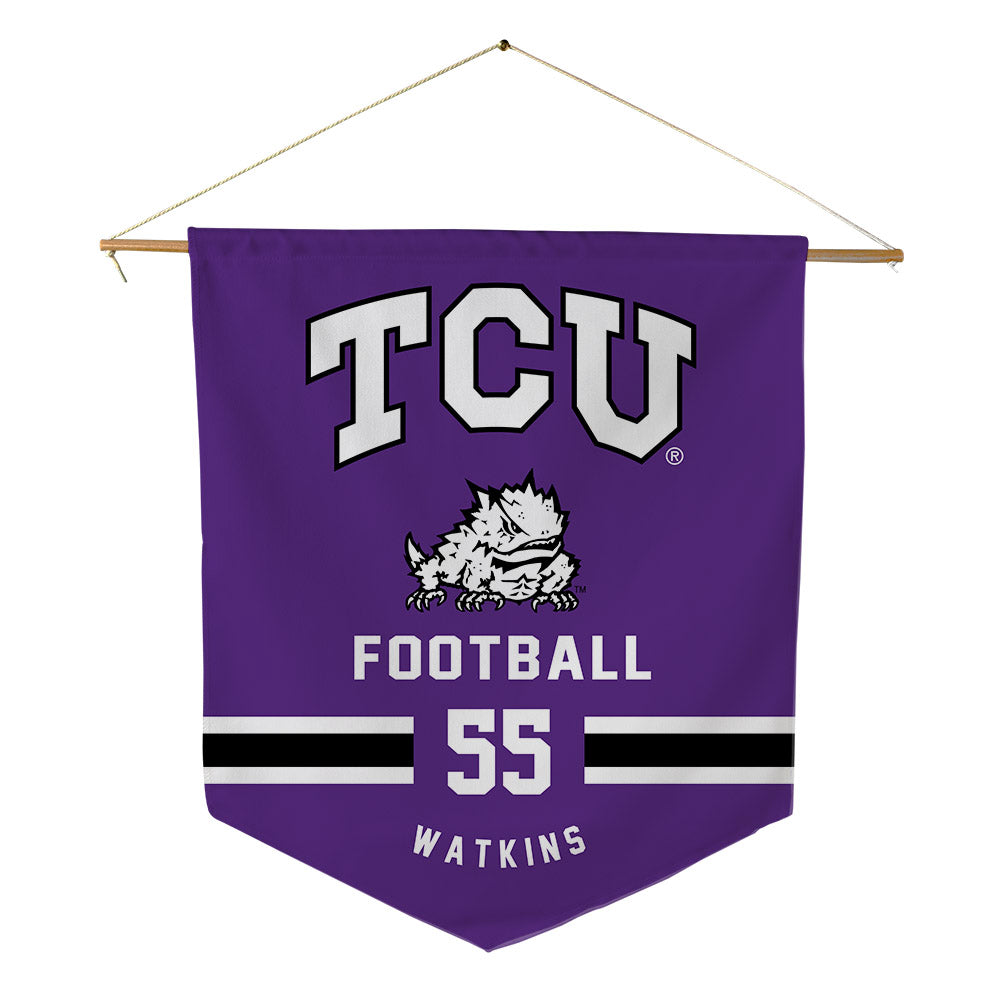 TCU - NCAA Football : Lawson Watkins - Pennant - 18" x 21"-0