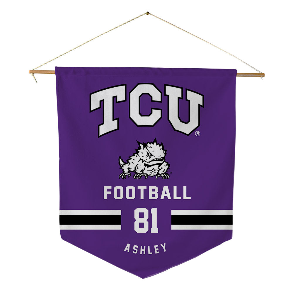 TCU - NCAA Football : Nacari Ashley - Pennant - 18" x 21"-0