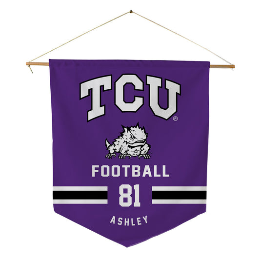 TCU - NCAA Football : Nacari Ashley - Pennant - 18" x 21"-0