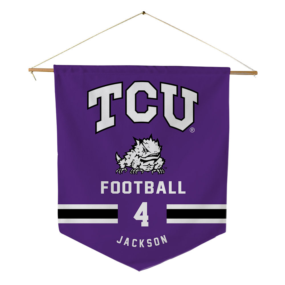 TCU - NCAA Football : Gil Jackson - Pennant - 18" x 21"-0