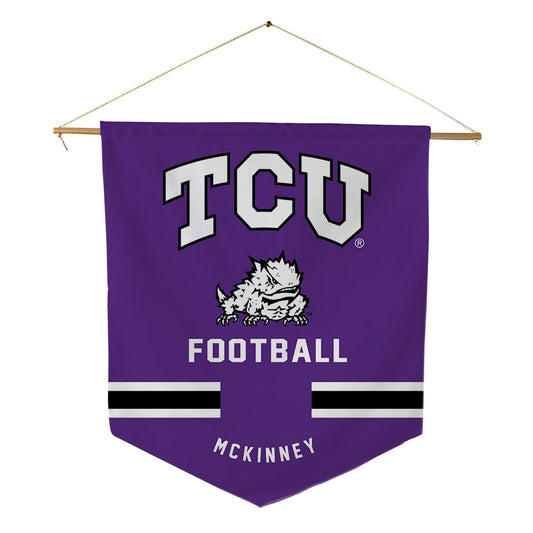 TCU - NCAA Football : Noah McKinney - Pennant - 18" x 21"-0