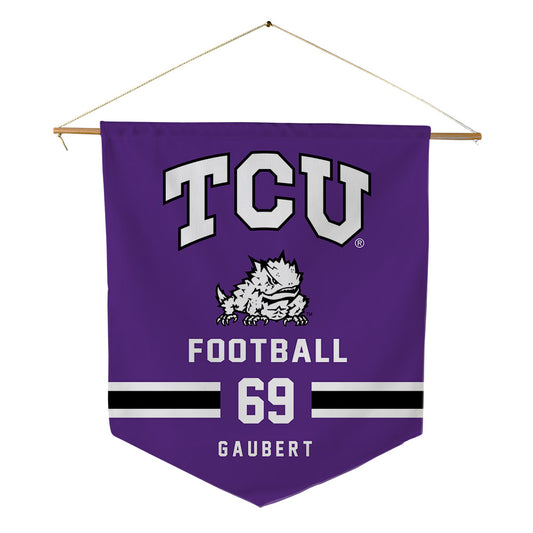 TCU - NCAA Football : Gannon Gaubert - Pennant - 18" x 21"-0