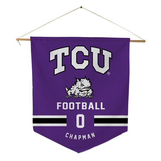 TCU - NCAA Football : Zach Chapman - Pennant - 18" x 21"-0