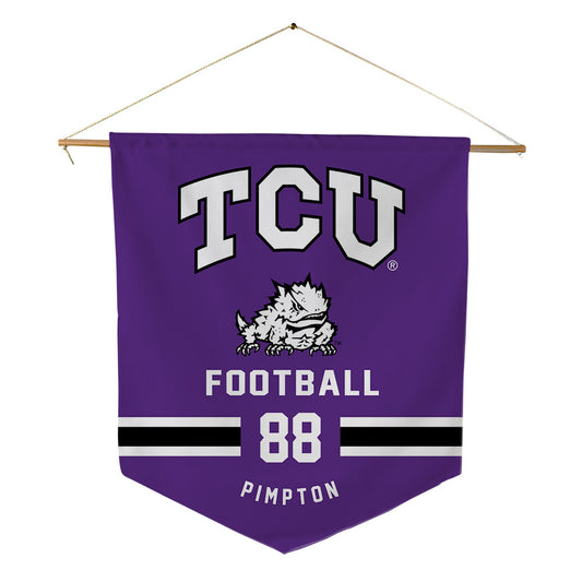 TCU - NCAA Football : KaMorreun Pimpton - Pennant - 18" x 21"-0