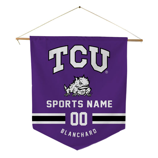 TCU - NCAA Baseball : Colin Blanchard - Pennant - 18" x 21"-0