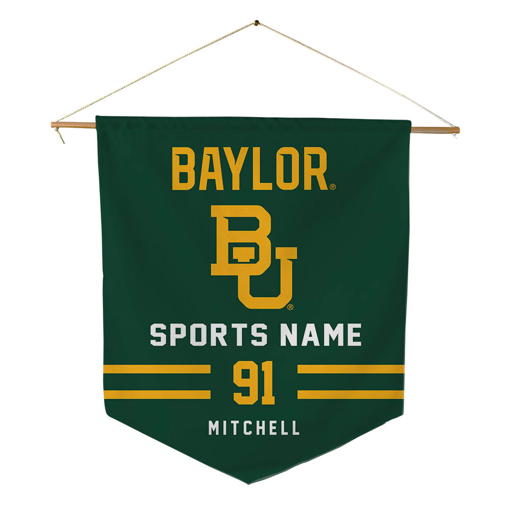 Baylor - NCAA Football : Traevon Mitchell - Pennant - 18" x 21"-0