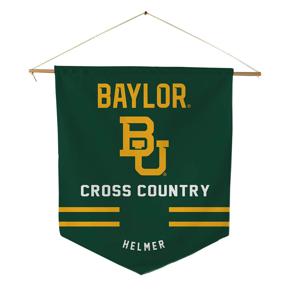 Baylor - NCAA Women's Cross Country : Kat Helmer - Pennant - 18" x 21"-0
