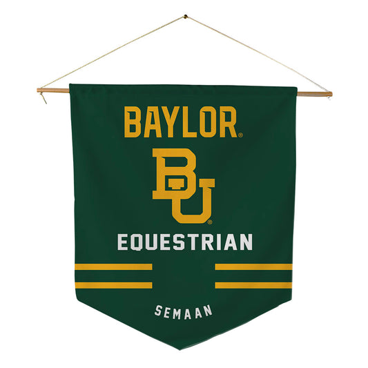 Baylor - NCAA Equestrian : Nyla Semaan - Pennant - 18" x 21"-0