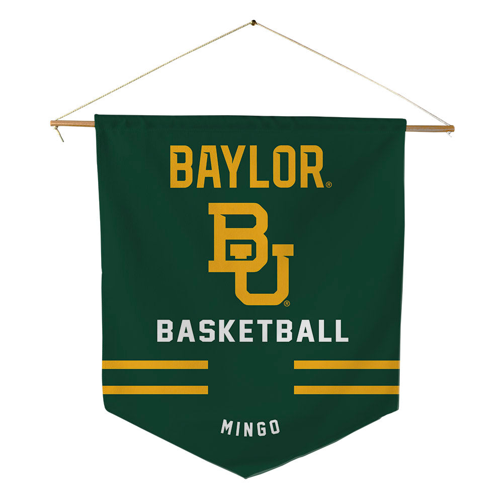 Baylor - NCAA Men's Basketball : Kayden Mingo - Pennant - 18" x 21"-0