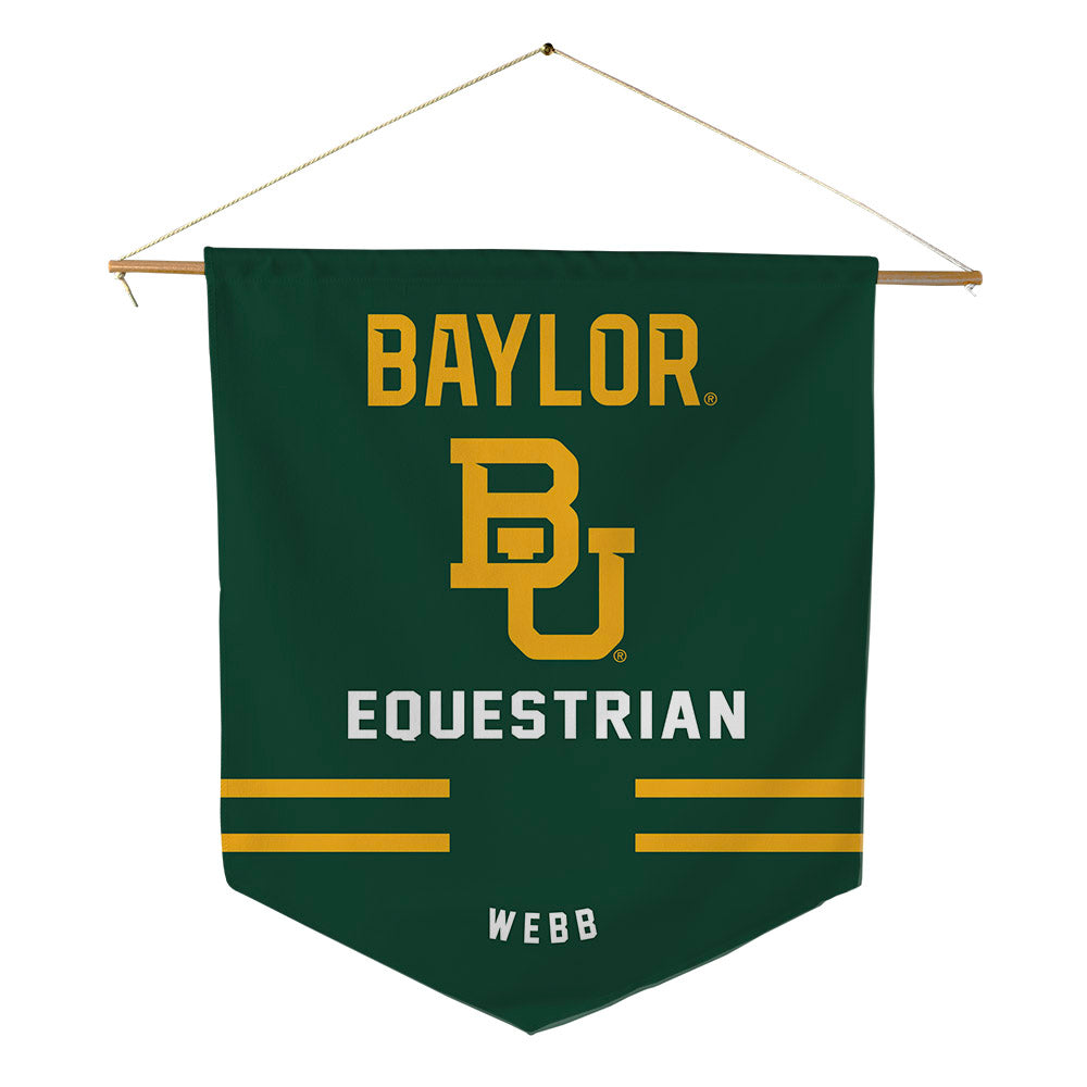 Baylor - NCAA Equestrian : Addison Webb - Pennant - 18" x 21"-0