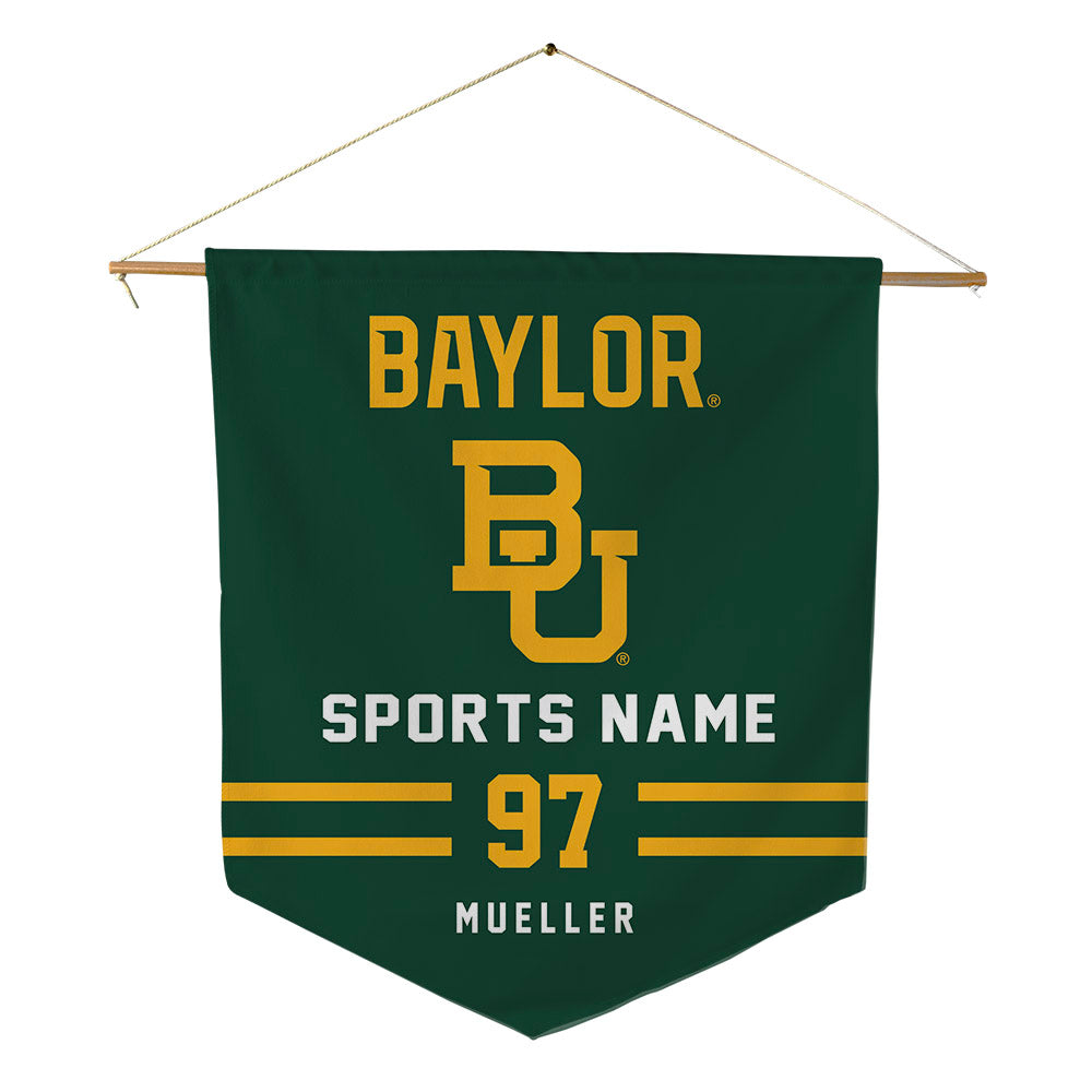 Baylor - NCAA Football : Bronson Mueller - Pennant - 18" x 21"-0
