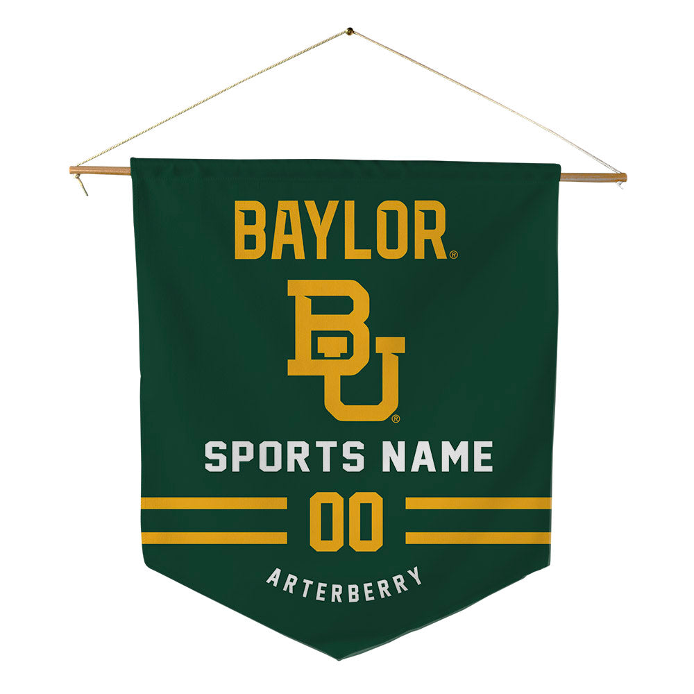 Baylor - NCAA Football : Kaleb Arterberry - Pennant - 18" x 21"-0