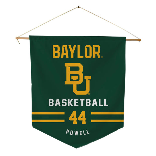 Baylor - NCAA Men's Basketball : Caden Powell - Pennant - 18" x 21"-0
