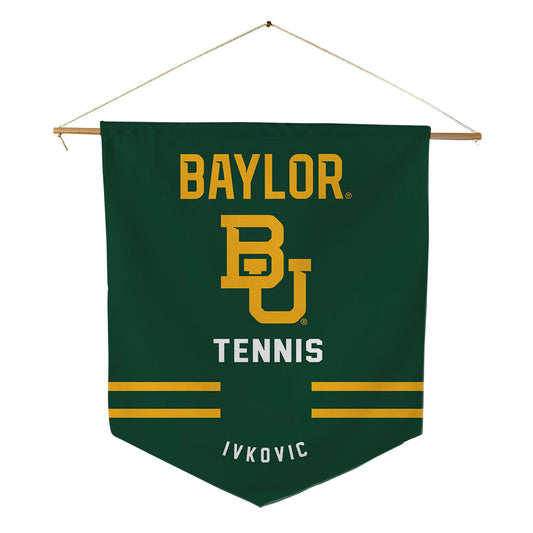 Baylor - NCAA Women's Tennis : Luna Ivkovic - Pennant - 18" x 21"-0