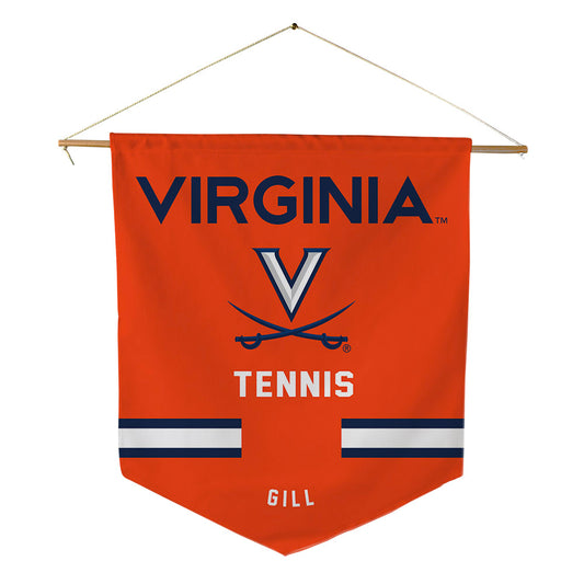 Virginia - NCAA Women's Tennis : blair Gill - Pennant - 18" x 21"-0