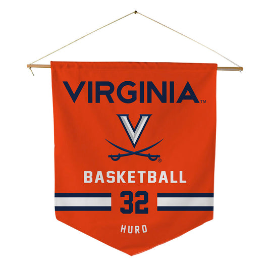 Virginia - NCAA Women's Basketball : Breona Hurd - Pennant - 18" x 21"-0