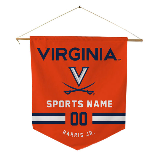 Virginia - NCAA Football : Jim Harris Jr. - Pennant - 18" x 21"-0