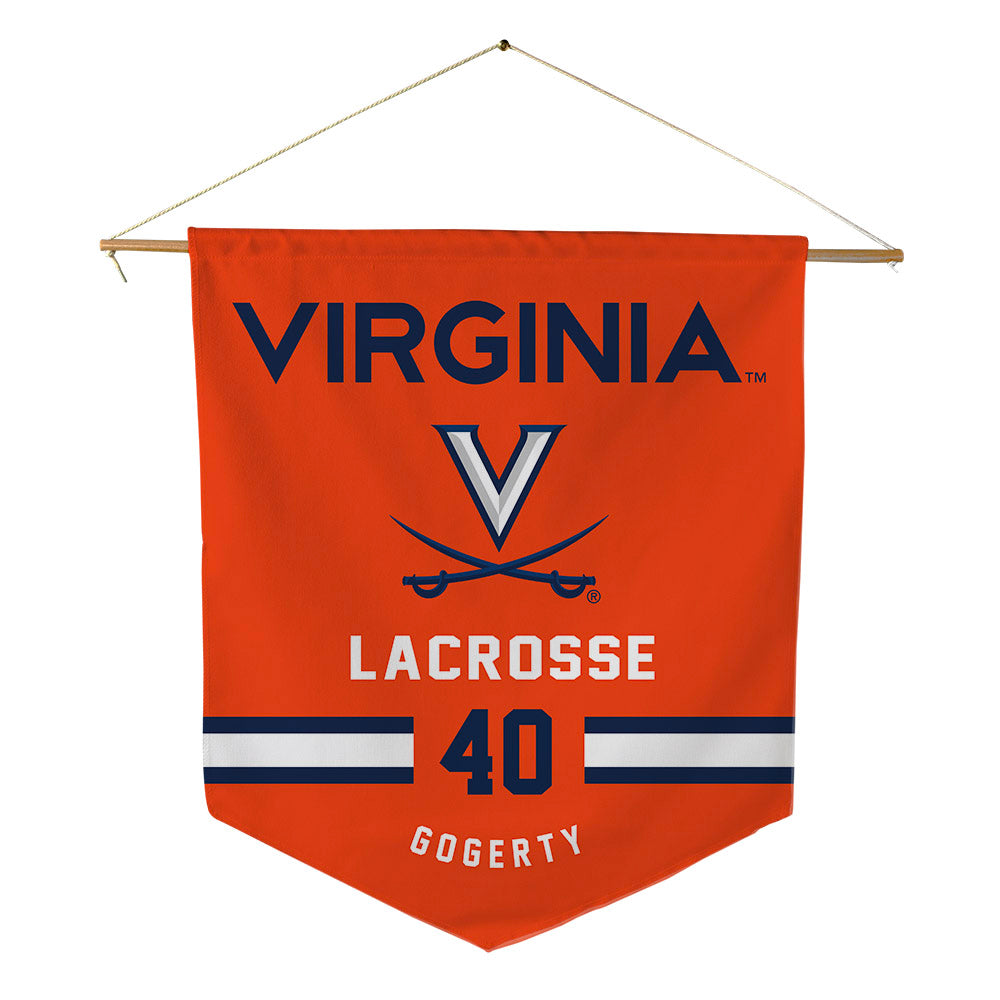 Virginia - NCAA Women's Lacrosse : Devon Gogerty - Pennant - 18" x 21"-0