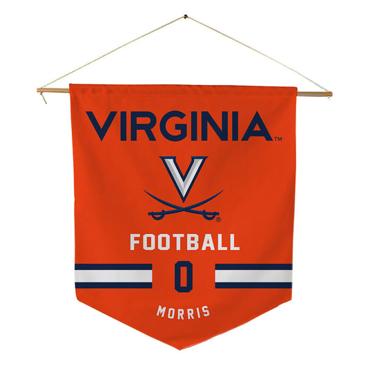 Virginia - NCAA Football : Ja'Maric Morris - Pennant - 18" x 21"-0