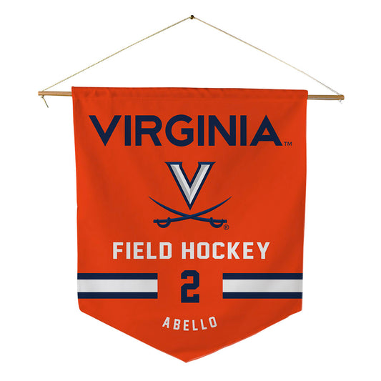 Virginia - NCAA Women's Field Hockey : Mia Abello - Pennant - 18" x 21"-0