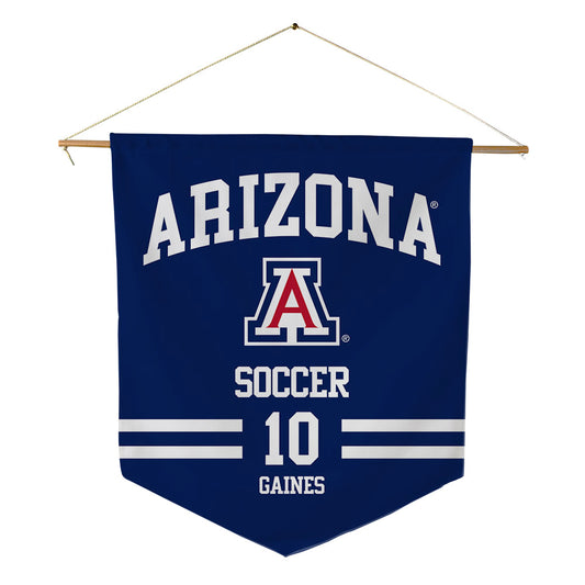Arizona - NCAA Women's Soccer : Aurora Gaines - Pennant - 18" x 21"-0