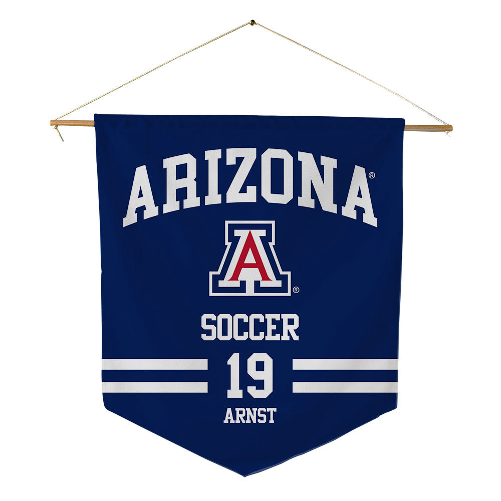 Arizona - NCAA Women's Soccer : Marissa Arnst - Pennant - 18" x 21"-0