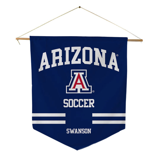Arizona - NCAA Women's Soccer : Lainey Swanson - Pennant - 18" x 21"-0