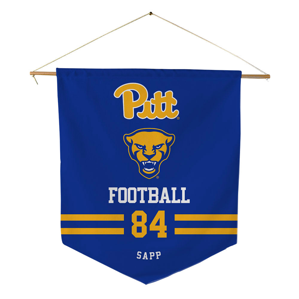 Pittsburgh - NCAA Football : Cam Sapp - Pennant - 18" x 21"-0