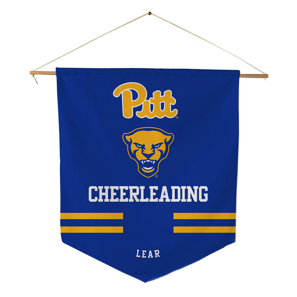 Pittsburgh - NCAA Cheerleading : Madison Lear - Pennant - 18" x 21"-0