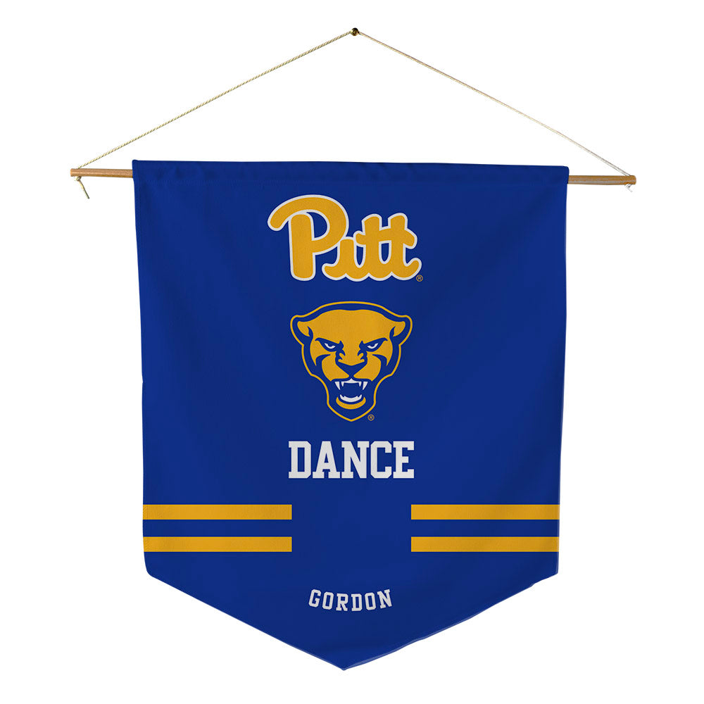 Pittsburgh - NCAA Dance Team : Brooke Gordon - Pennant - 18" x 21"-0